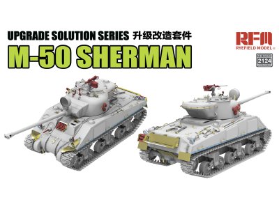 1:35 Rye Field Model 2124 3D-geprinte Upgrade Set voor M-50 Sherman - Rye Field Model 5161 - Rfm2124 1 - RFM2124