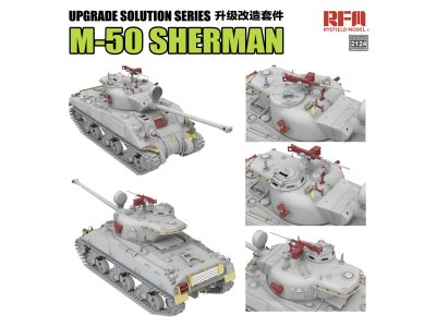 1:35 Rye Field Model 2124 3D-Printed Upgrade Set for M-50 Sherman - Rye Field Model 5161 - Rfm2124 2 - RFM2124