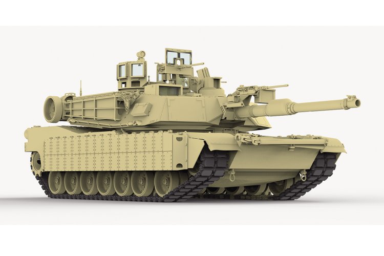 1:35 Rye Field Model 5026 U.S. Main Battle Tank M1A2 SEP Abrams TUSK I /TUSK II 2 in 1 with full interior - Rfm5026 6 - RFM5026