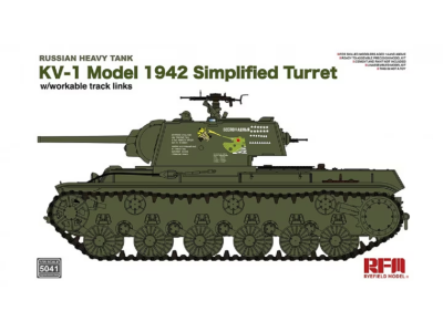 1:35 Rye Field Model 5041 Russian Heavy Tank KV-1 Model 1942 - Rfm5041 - RFM5041