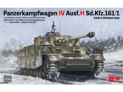 1:35 Rye Field Model 5046 Panzerkampfwagen IV Ausf.H Sd.Kfz.161/1 EARLY Prod. - Rfm5046 1 1 - RFM5046