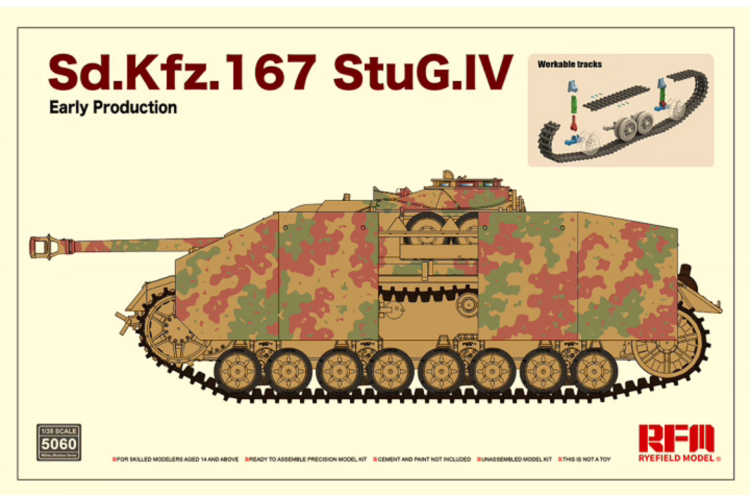 1:35 Rye Field Model 5060 Sd.Kfz. 167 StuG IV Early Production - Rfm5060 2 - RFM5060