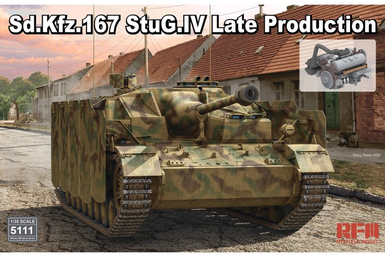 1:35 Rye Field Model 5111 Sturmgesch&uuml;tz IV - Sd.Kfz. 167 StuG.IV - Tank - Late Productie - Rfm5111 1 - RFM5111