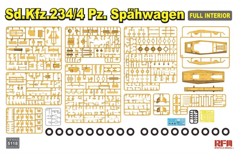 1:35 Rye Field Model 5111 Sturmgesch&uuml;tz IV - Sd.Kfz. 167 StuG.IV - Tank - Late Productie - Rfm5111 4 - RFM5111