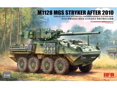 1:35 Rye Field Model 5148 M1128 MGS Stryker Post-2010 with MILES (Multiple Integrated Laser Engagement System) &ndash; American Armoured Vehicle - Rfm5148 1 - RFM5148