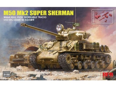 1:35 Rye Field Model 5150 Israeli Tank M50 Mk2 Super Sherman - Isra&euml;lische Tank - Rfm5150 1 - RFM5150