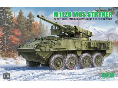 1:35 Rye Field Model 5158 M1128 MGS Stryker - Na 2008 - Amerikaans Pantservoertuig - Rfm5158 1 - RFM5158