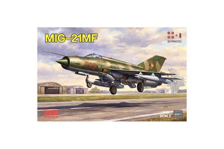 1:48 Rye Field Model 6001 Mikoyan-Gurevich MiG-21MF Fishbed-J - Soviet Fighter Aircraft - Rfm6001 1 - RFM6001