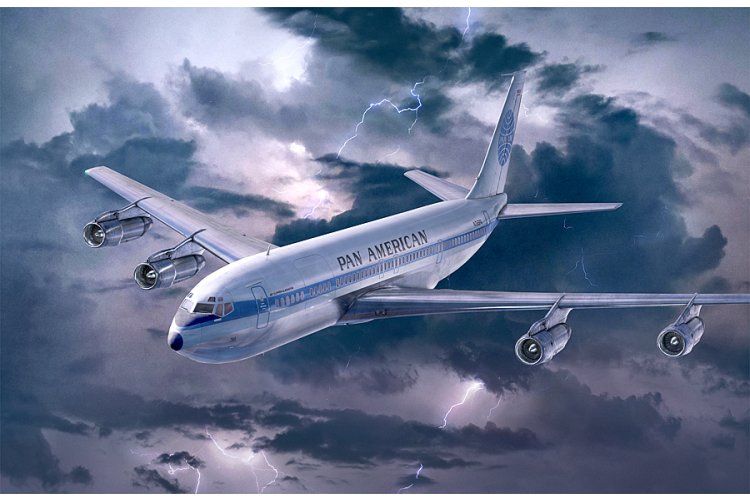 1:144 Roden 338 Boeing 707-321 &ndash; American Passenger Aircraft - Rod338 1 - ROD338