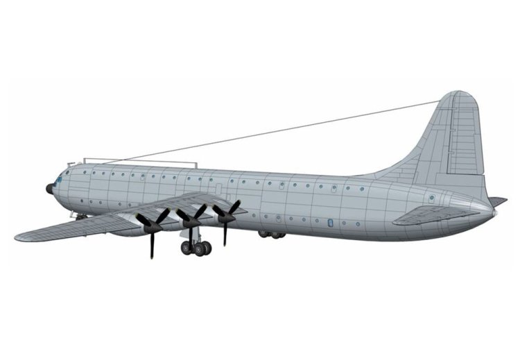 1:144 Roden 351 Convair XC-99 - Military Cargo Aircraft - Rod351 3 - ROD351