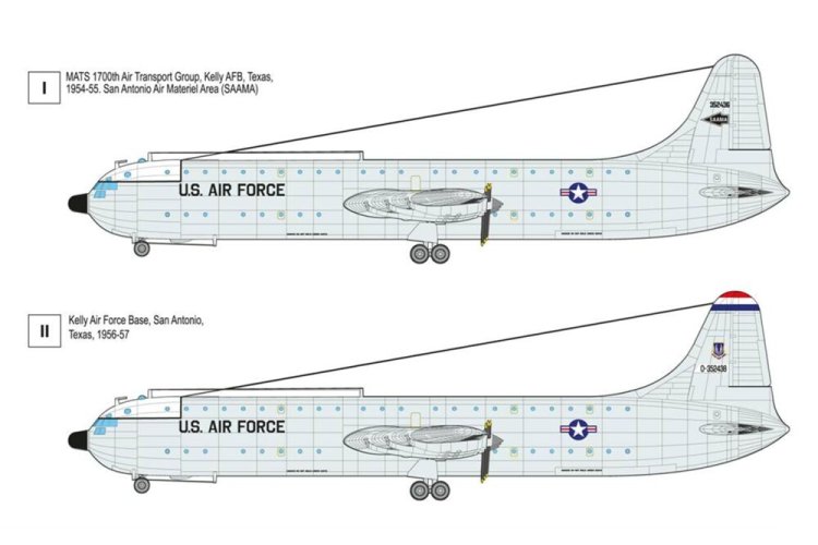 1:144 Roden 351 Convair XC-99 - Military Cargo Aircraft - Rod351 4 - ROD351