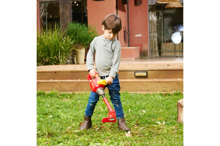 Wolf Garten Kinder Speelgoed &ndash; Accu-onkruidtrimmer op batterijen - Rtb rp010 w 2 - RTB-RP010-W