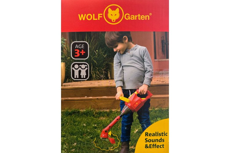 Wolf Garten Kinder Speelgoed &ndash; Accu-onkruidtrimmer op batterijen - Rtb rp010 w 3 - RTB-RP010-W