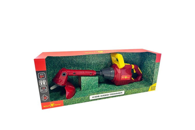 Wolf Garten Kinder Speelgoed &ndash; Accu-onkruidtrimmer op batterijen - Rtb rp010 w 6 - RTB-RP010-W
