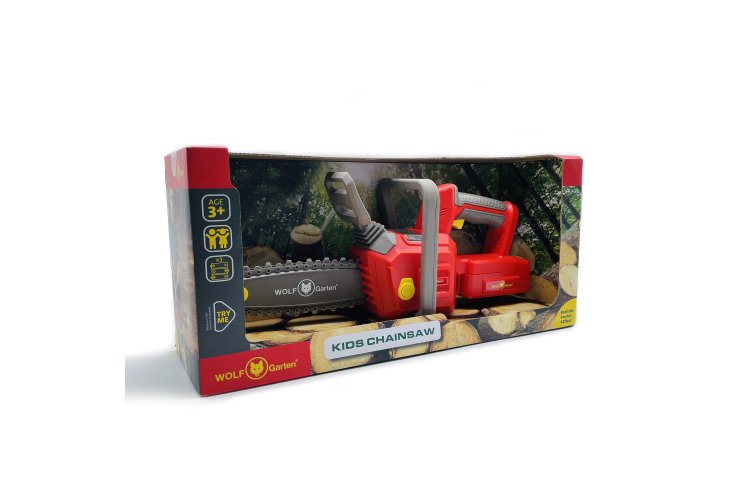 Wolf Garten Kinder Speelgoed &ndash; Accu-kettingzaag Deluxe op batterijen - Rtb rp046 w 10 - RTB-RP046-W