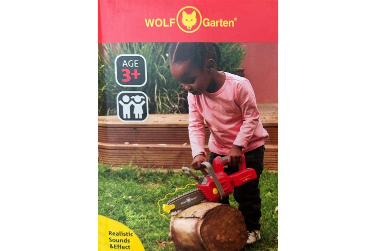 Wolf Garten Kinder Speelgoed &ndash; Accu-kettingzaag Deluxe op batterijen - Rtb rp046 w 3 - RTB-RP046-W