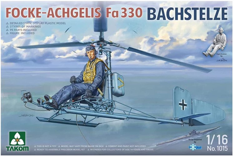 1:16 Takom 1015 Focke-Achgelis Fa 330 Bachstelze - Tak1015 1 - TAK1015