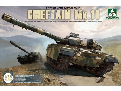1:35 Takom 2026 Chieftain Mk.11 - Britse Moderne Gevechtstank - Tak2026 1 - TAK2026