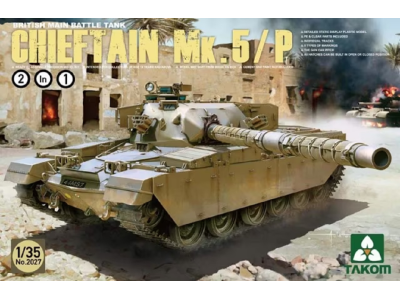 1:35 Takom 2027 British Main Battle Tank Chieftain Mk.5/P - Tak2027 - TAK2027