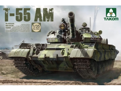 1:35 Takom 2041 T-55 AM - Russian Medium Tank - Tak2041 - TAK2041