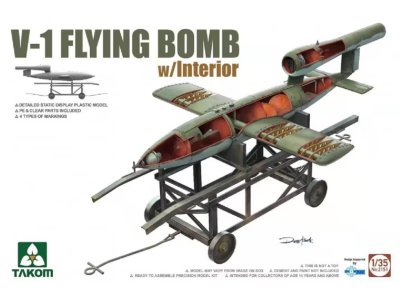 1:35 Takom 2151 V-1 Flying Bomb with Interior - Tak2151 - TAK2151