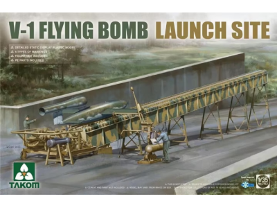 1:35 Takom 2152 V-1 Flying Bomb Launch Site - Tak2152 - TAK2152