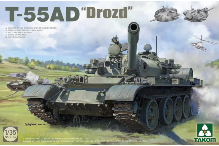 1:35 Takom 2166 T-55AD Drozd - Tak2166 1 - TAK2166