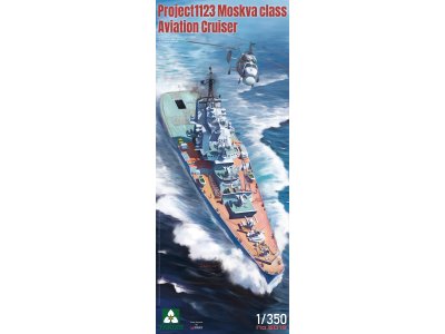 1:350 Takom 6019 Project 1123 Moskva Class Aviation Cruiser - Sovjet Helikopterkruiser - Tak6019 1 - TAK6019