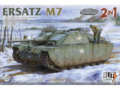 1:35 Takom 8007 Ersatz M7 - 2 in 1 - Tak8007 - TAK8007