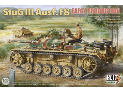 1:35 Takom 8013 Stug III Ausf.F8 - Early Production - Tak8013 - TAK8013