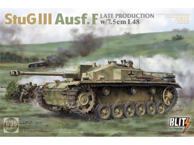 1:35 Takom 8015 StuG III Ausf. F - Late Production w/7.5cm L/48 - Tak8015 - TAK8015