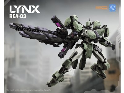 1:100 Takom REA03 LYNX - Mastercraft Saga Blue Whale Series - 8,2cm - 1 Mecha Figuur - Takrea03 1 - TAKREA03