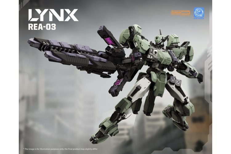 1:100 Takom REA03 LYNX - Mastercraft Saga Blue Whale Series - 8,2cm - 1 Mecha Figuur - Takrea03 1 - TAKREA03