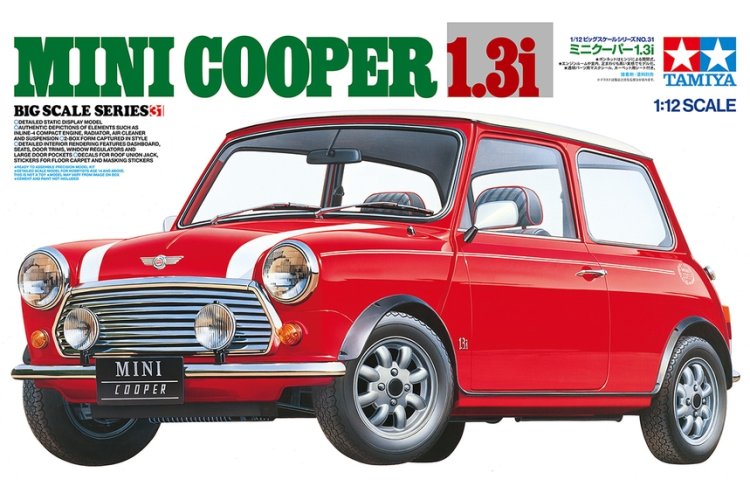 1:12 Tamiya 12031 Rover Mini Cooper 1.3i 1991 - Britse Klassieke Auto - Tam12031 1 - TAM12031