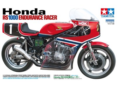 1:12 Tamiya 14014 Honda RS1000 Endurance Racer 1981 - Japanse Racemotor - Tam14014 1 - TAM14014