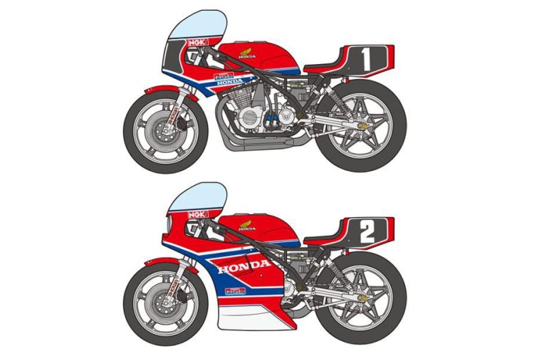 1:12 Tamiya 14014 Honda RS1000 Endurance Racer 1981 - Japanse Racemotor - Tam14014 8 - TAM14014