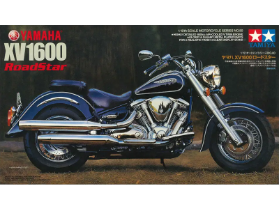 1:12 Tamiya 14080 Yamaha XV1600 Road Star 1999 - Japanse Cruiser Motorfiets - Tam14080 1 - TAM14080