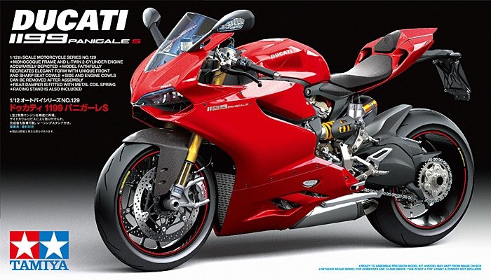 1:12 Tamiya 14129 Ducati 1199 Panigale S - Motorfiets - Tam14129 1 - TAM14129