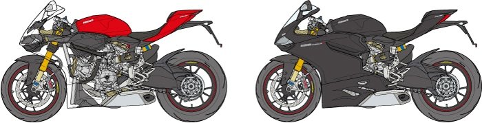 1:12 Tamiya 14129 Ducati 1199 Panigale S - Motorfiets - Tam14129 9 - TAM14129