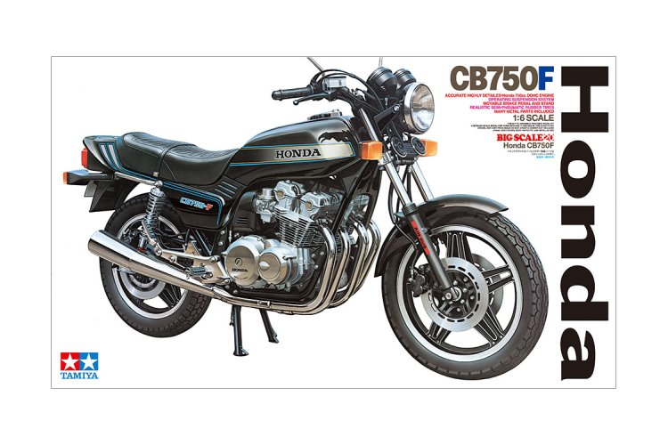 1:6 Tamiya 16020 Honda CB 750 F 1980 - Motorfiets - Limited Edition - Tam16020 1 - TAM16020