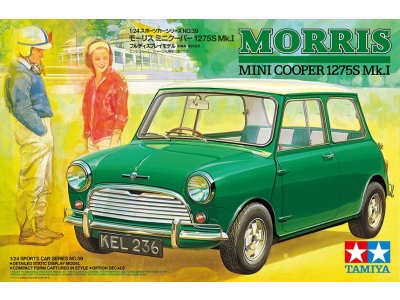1:24 Tamiya 24039 Morris Mini Cooper 1275S Mk.1 - Britse Auto - Tam24039 1 - TAM24039