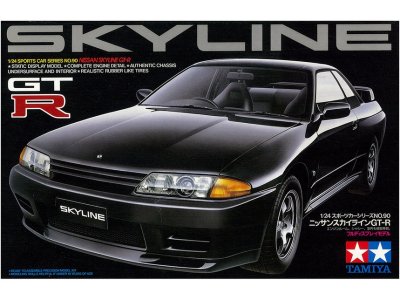 1:24 Tamiya 24090 Nissan Skyline GT-R - R32 1989 - Japanse Auto - Tam24090 1 - TAM24090