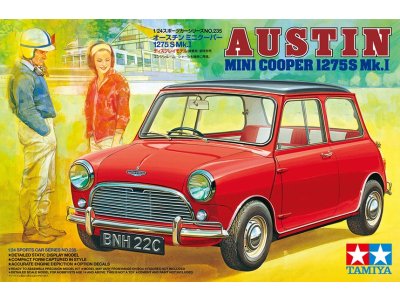 1:24 Tamiya 24235 Austin Mini Cooper 1275S Mk.I - Britse Auto - Tam24235 1 - TAM24235