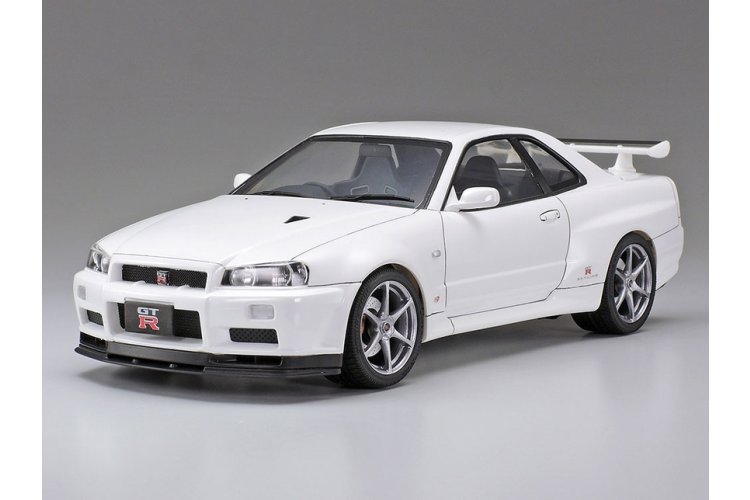 1:24 Tamiya 24258 Nissan Skyline GT-R - V-Spec II R34 2000 - Japanse Auto - Tam24258 2 - TAM24258
