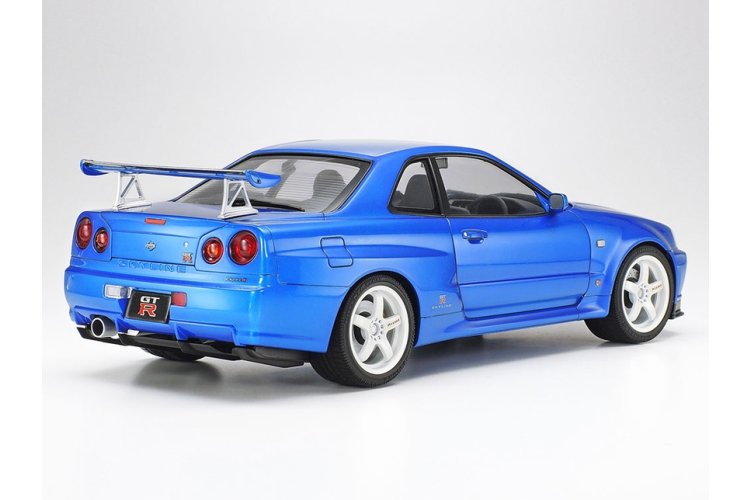 1:24 Tamiya 24258 Nissan Skyline GT-R - V-Spec II R34 2000 - Japanse Auto - Tam24258 3 - TAM24258