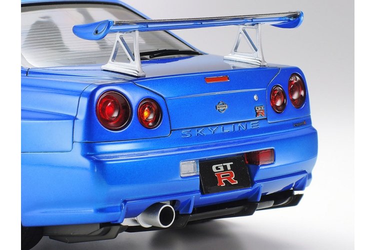 1:24 Tamiya 24258 Nissan Skyline GT-R - V-Spec II R34 2000 - Japanse Auto - Tam24258 5 - TAM24258