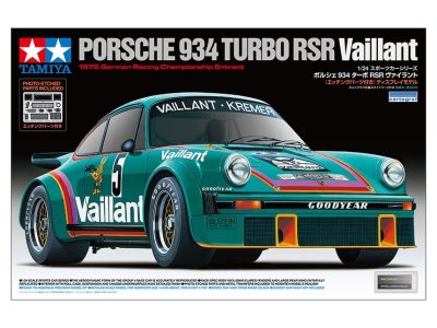 1:24 Tamiya 24334 Porsche 934 Turbo RSR Vaillant Kremer Racing - Duitse Raceauto - Tam24334 1 - TAM24334