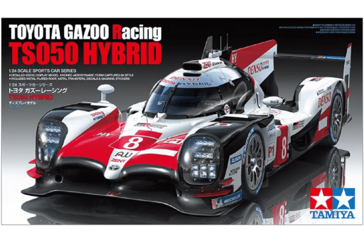 1:24 Tamiya 24349 Toyota GAZOO Racing TS050 Hybrid Car - Tam24349 ts050 toyota 1 - TAM24349