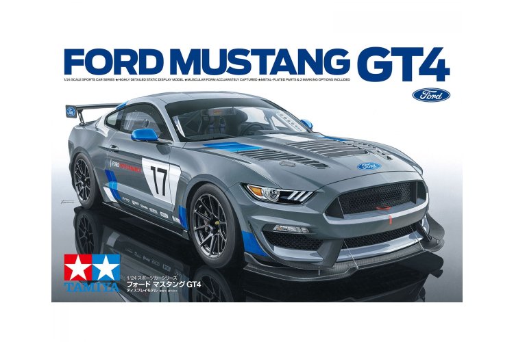 1:24 Tamiya 24354 Ford Mustang GT4 - Tam24354 1 1 - TAM24354
