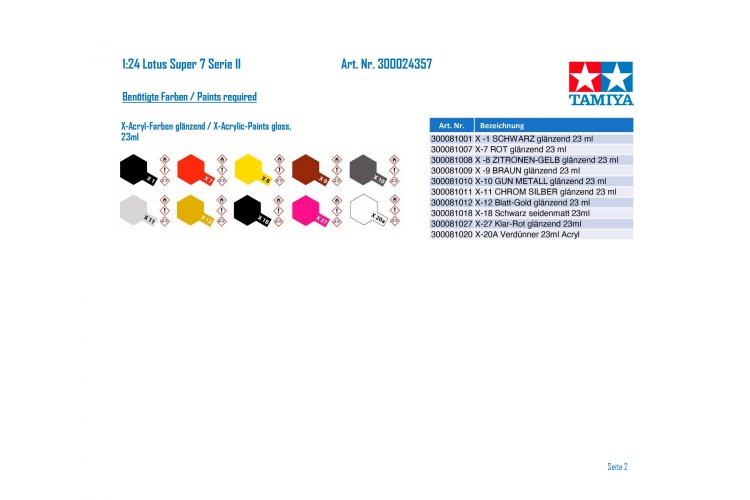 1:24 Tamiya 24357 Lotus Super 7 Series II - Tam24357 3 1 - TAM24357